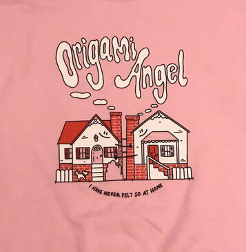 Somewhere City Origami Angel